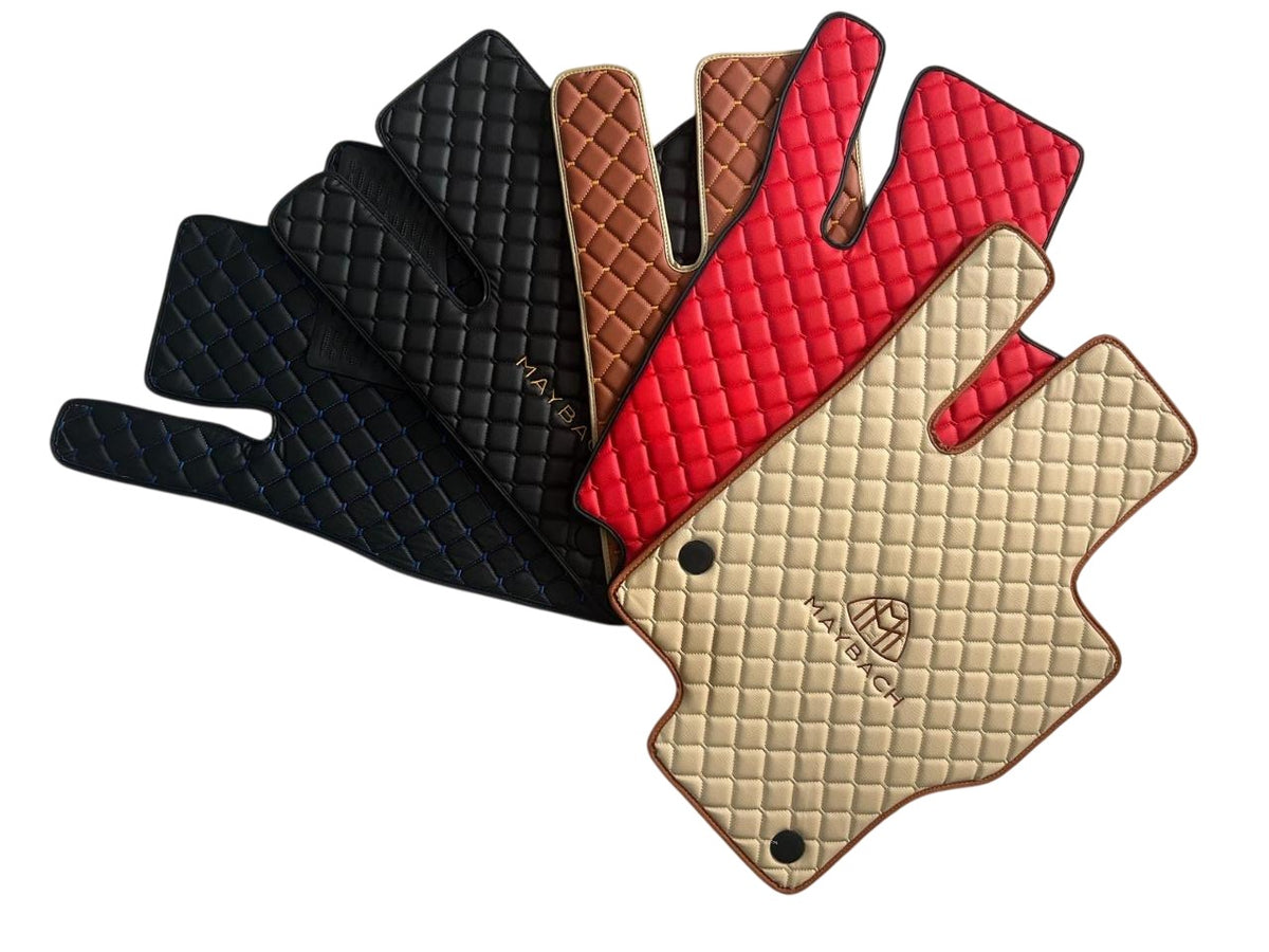 For Maybach S500 Car Floor Mats Custom fit Leather for all Model Waterproof Carpet Liner