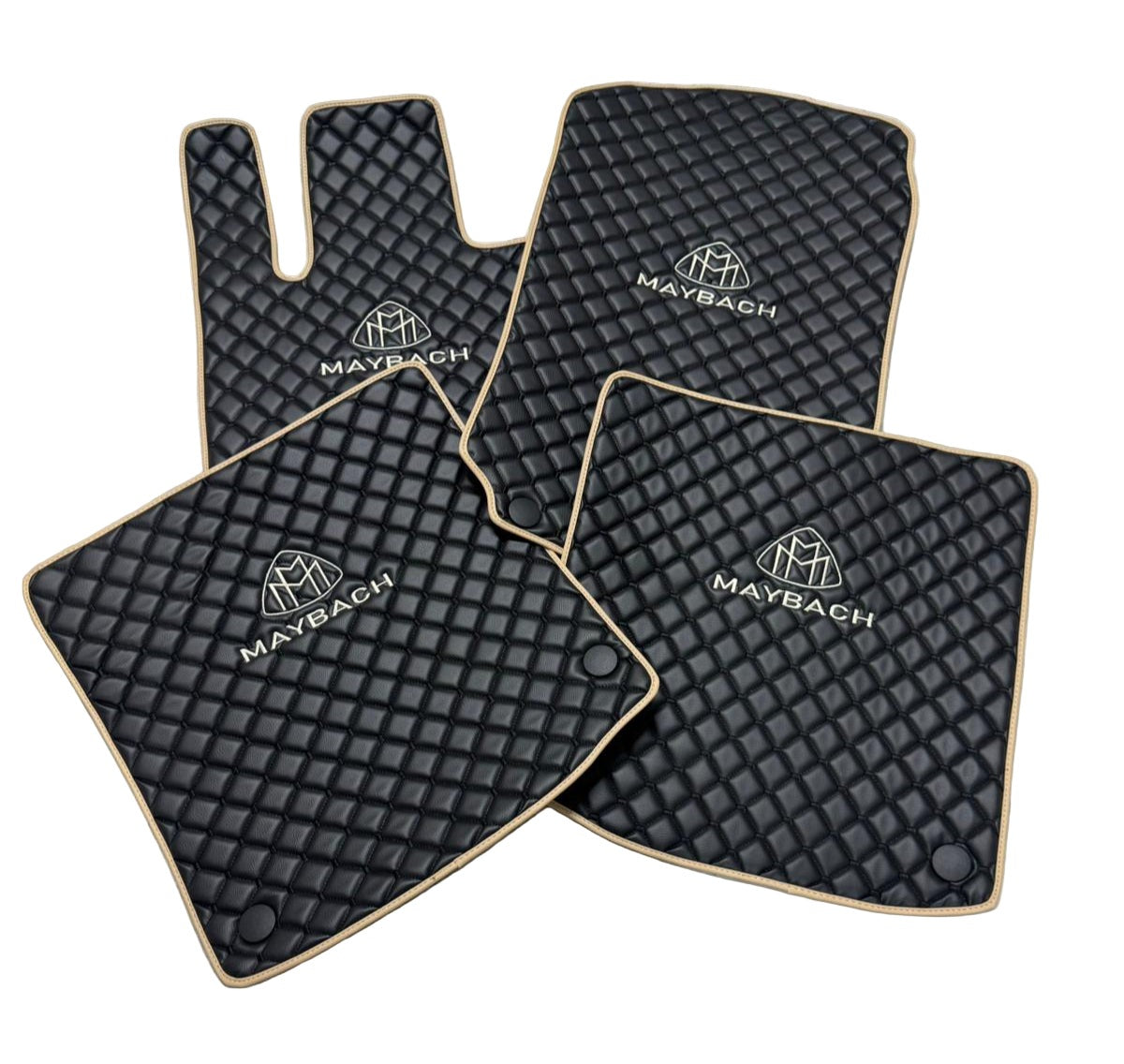 For Maybach S500 Car Floor Mats Custom fit Leather for all Model Waterproof Carpet Liner