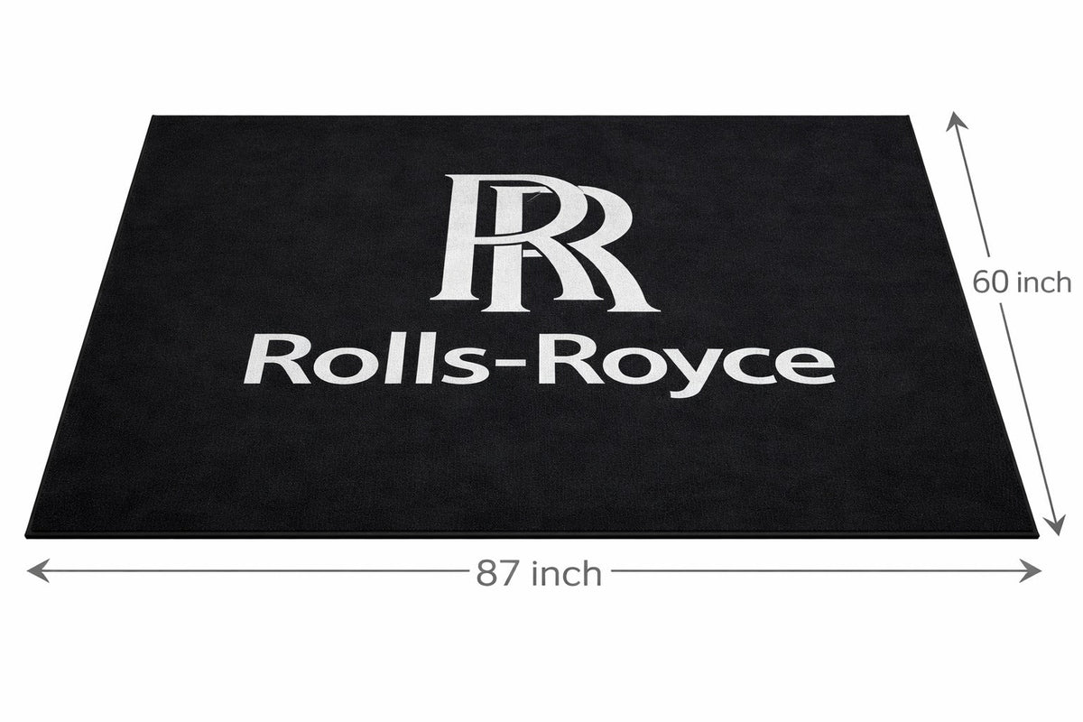 Rolls Royce Luxury Rug 59.1 × 86.6 inch Home, Garage & Display Carpet