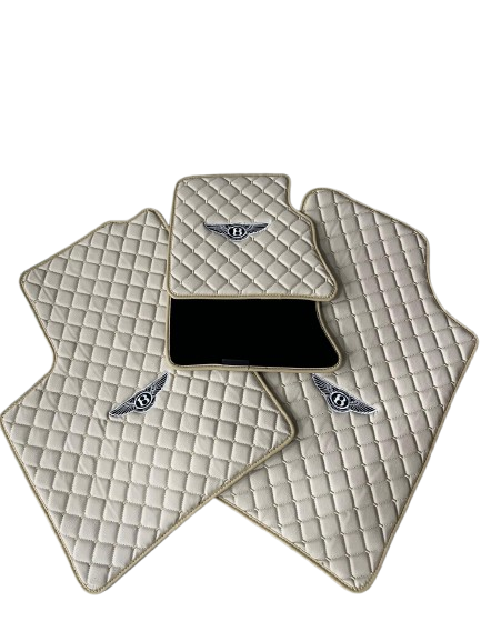 For Bentley Continental Flying Spur (2005-2013) Car Floor Mats Custom fit Leather for all Bentley Model Waterproof Carpet Liner