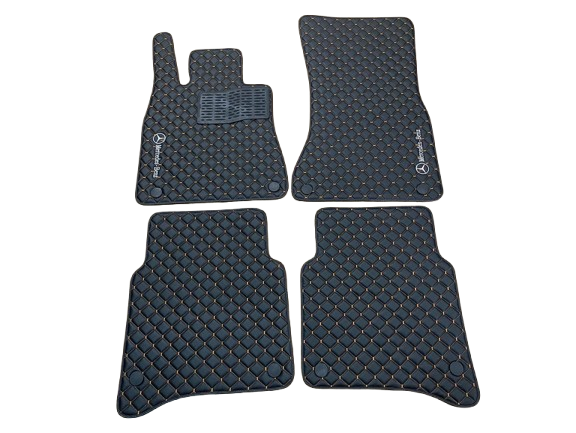 For Mercedes Benz Car Floor Mats Custom fit Leather for all Mercedes Model Waterproof Carpet Liner