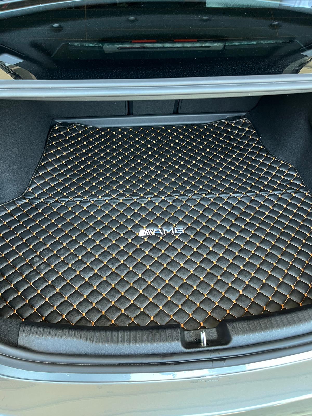 Mercedes Benz - AMG Cargo Trunk Leather Mat Boot Liner for All AMG Models, Custom Produce