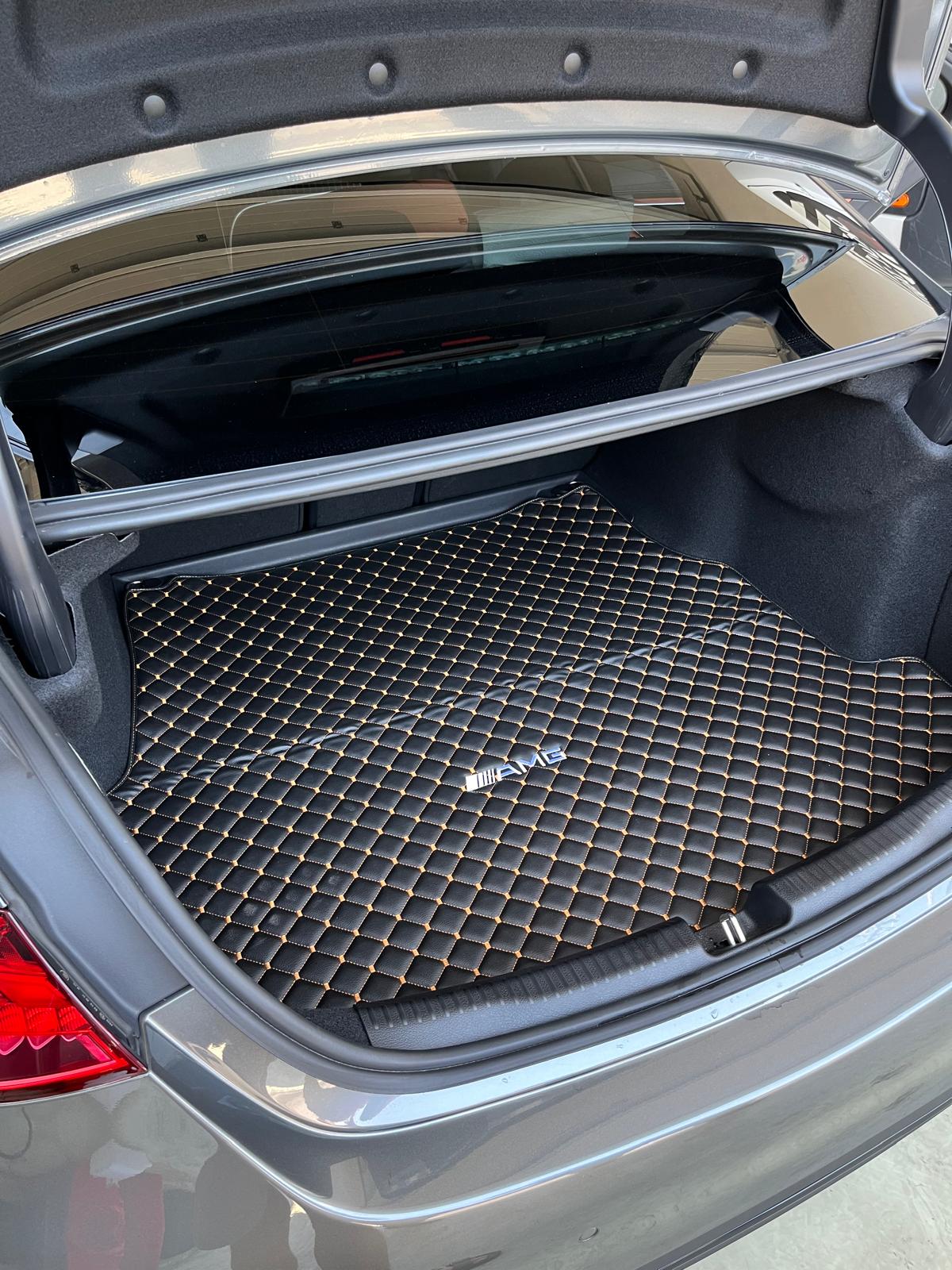 Mercedes Benz - AMG Cargo Trunk Leather Mat Boot Liner for All AMG Models, Custom Produce