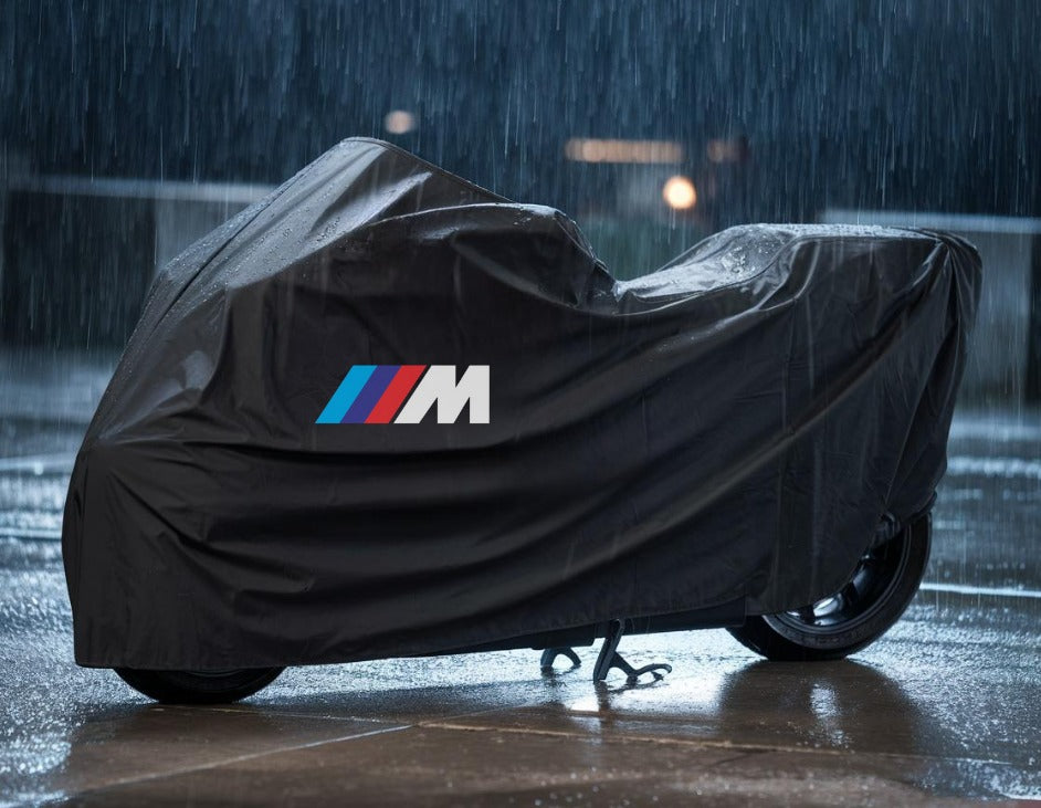 BMW M Outdoor Motorcycle Cover - Rain and Hail Protection