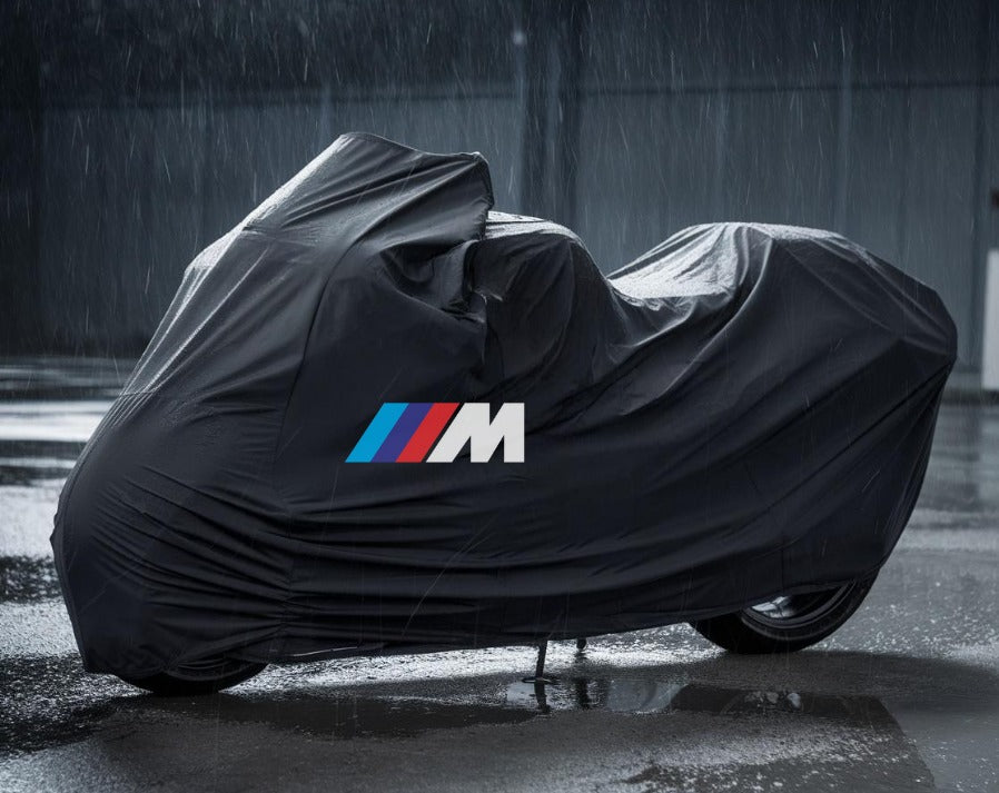 BMW M Outdoor Motorcycle Cover - Rain and Hail Protection