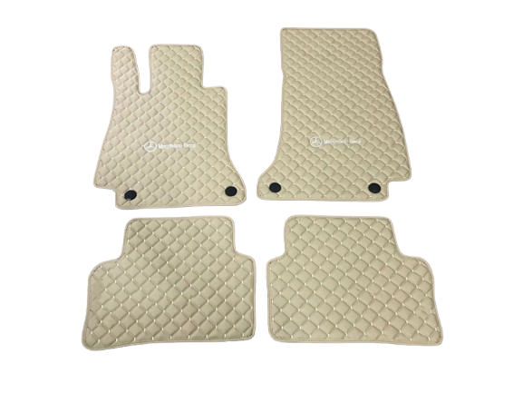 For Mercedes Benz Car Floor Mats Custom fit Leather for all Mercedes Model Waterproof Carpet Liner