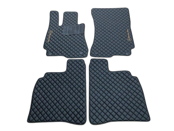 For Mercedes Benz Car Floor Mats Custom fit Leather for all Mercedes Model Waterproof Carpet Liner