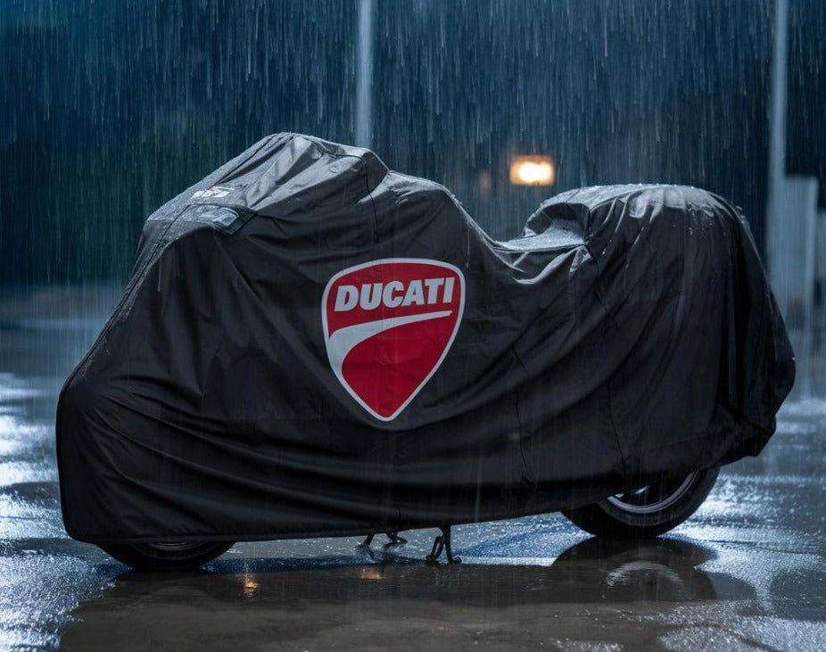 Ducati Outdoor Motorcycle Cover - Rain and Hail Protection