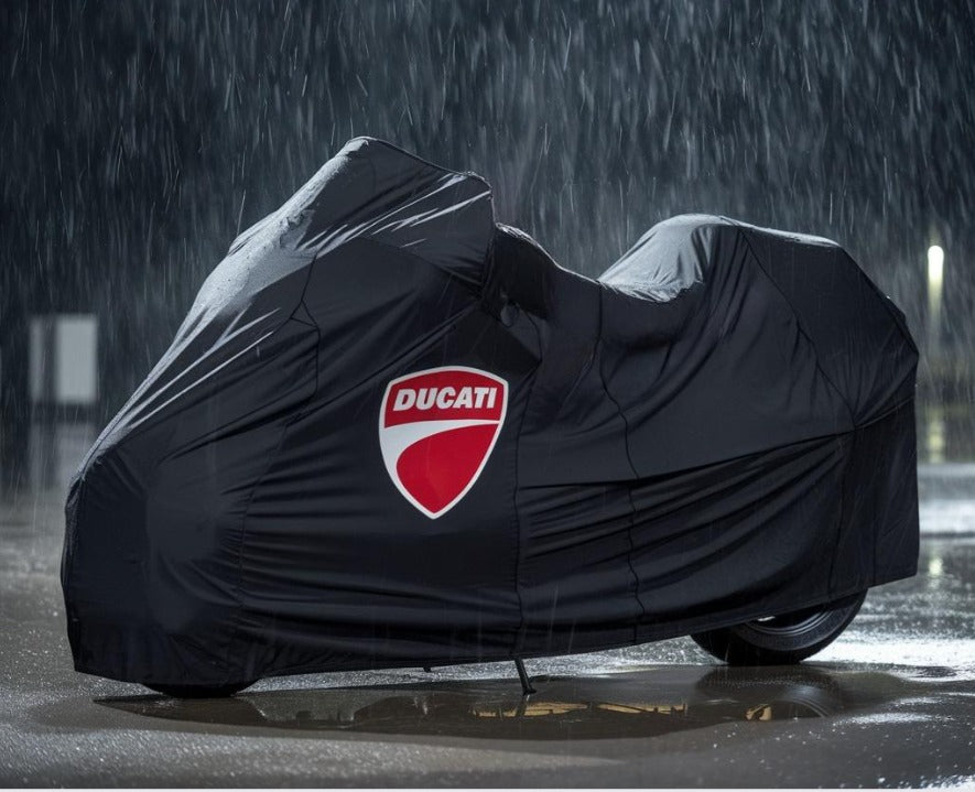 Ducati Outdoor Motorcycle Cover - Rain and Hail Protection