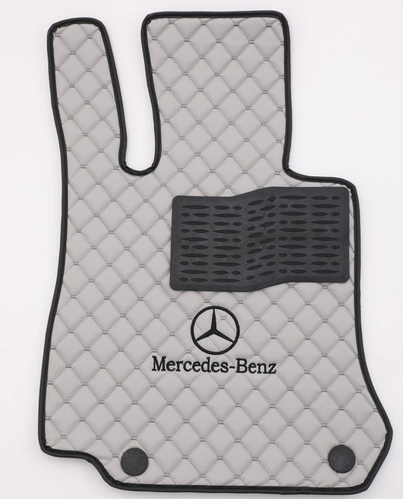 For Mercedes Benz Car Floor Mats Custom fit Leather for all Mercedes Model Waterproof Carpet Liner