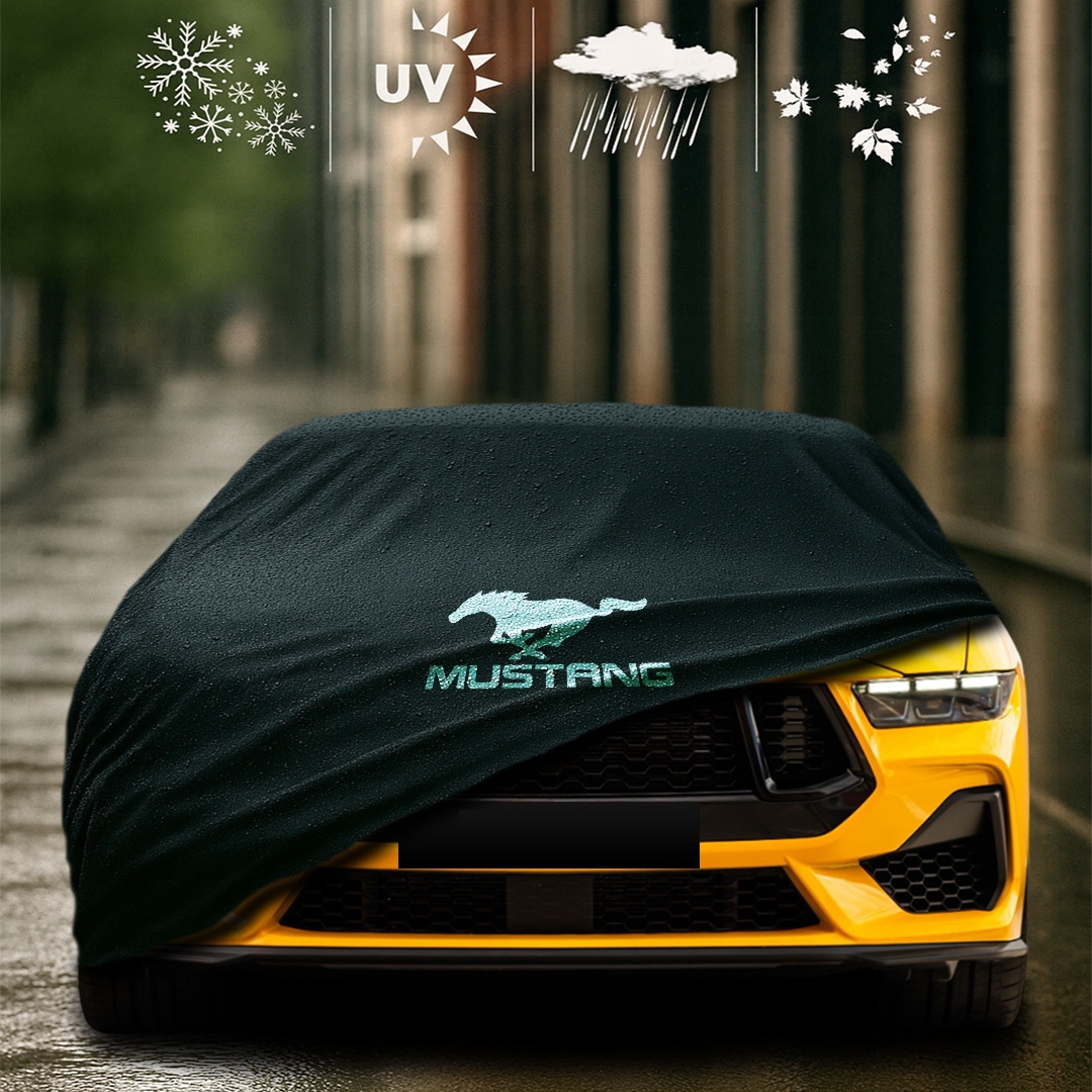 MUSTANG 7 FastBack Waterproof Car Cover - Custom Fit