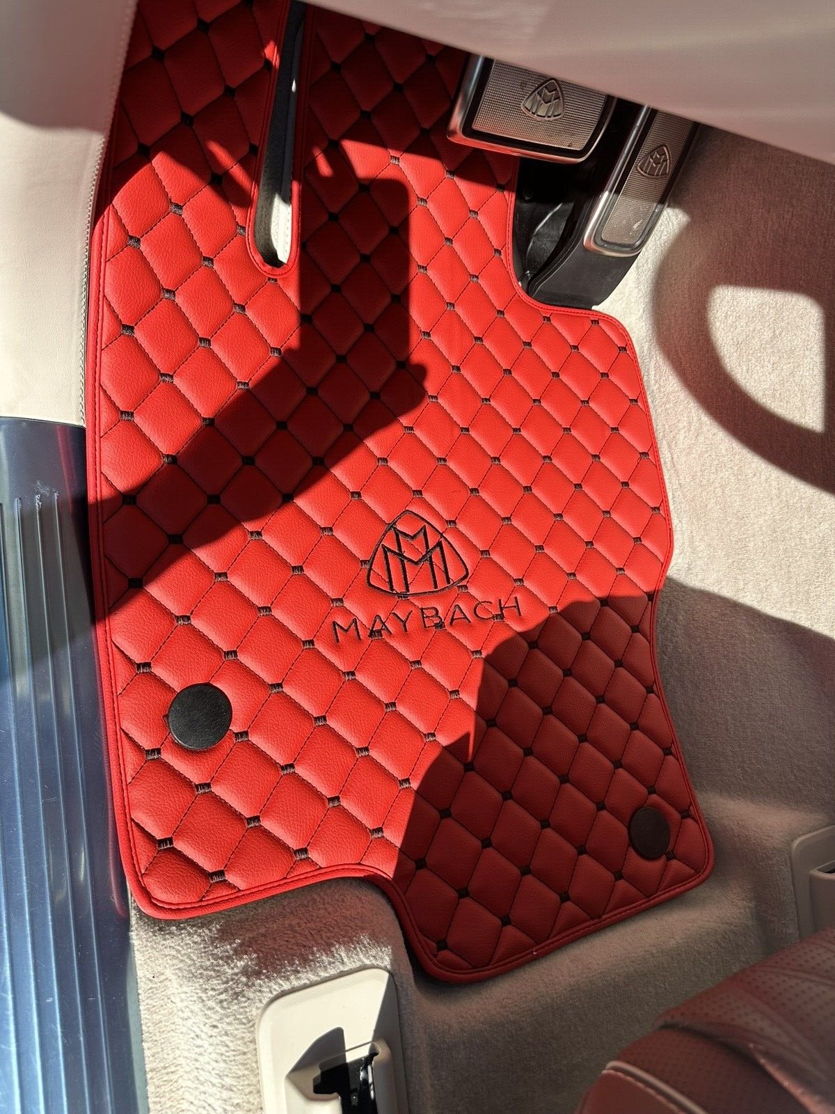 For Maybach Car Floor Mats Custom fit Leather for all Maybach Model Waterproof Carpet Liner