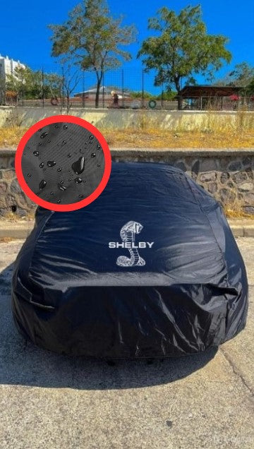 For Mustang Shelby Outdoor Car Cover, Rain and Hail Protection