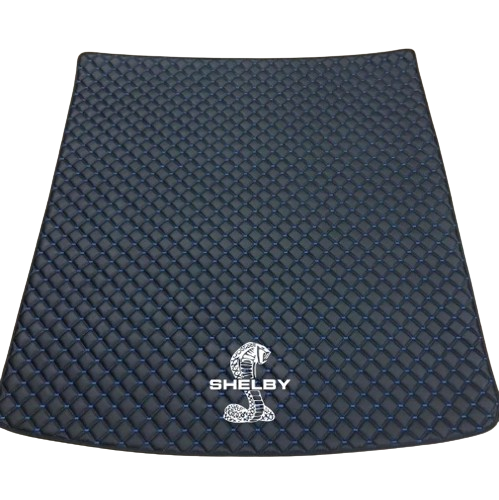 Mustang Shelby Cargo Trunk Leather Mat Boot Liner for All Mustang Shelby Models, Custom Produce