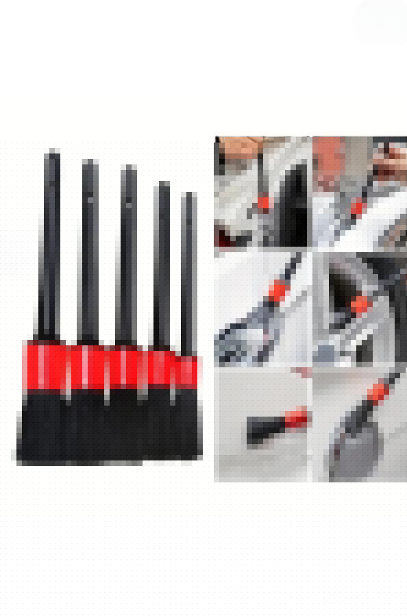 Car Detailing Brush Set – 5 Sizes – Soft Bristles – Interior & Exterior Cleaning – Perfect for Vents, Wheels & Dashboard